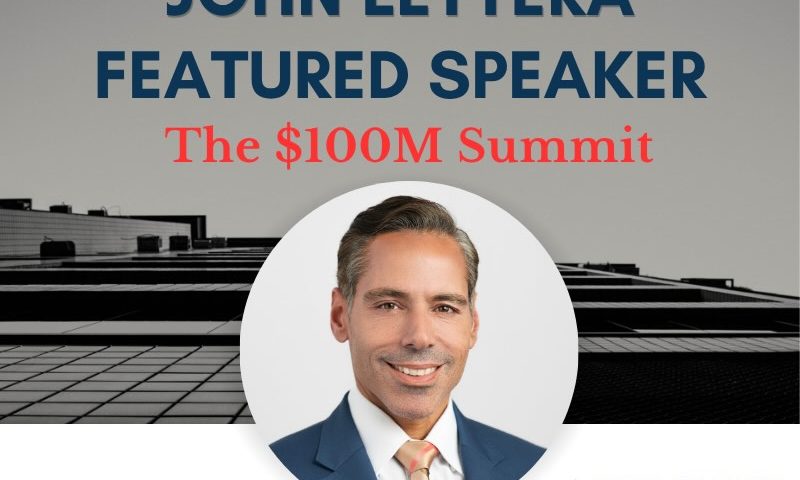 John Lettera Family Office Club s The 100M Summit (800 x 600 px)
